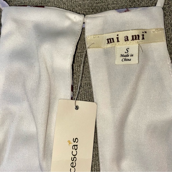 Francesca’s Purple Floral Cocktail Mini Dress - Picture 11 of 12